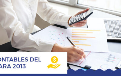 Cambios contables del IVA e IPRF para 2013