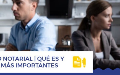 El Divorcio Notarial | Qué es y requisitos más importantes