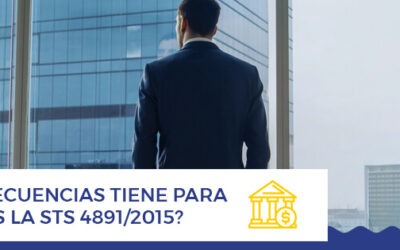 ¿Qué consecuencias tiene para los bancos la STS 4891/2015?