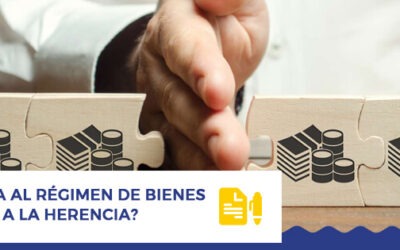 ¿Cómo afecta el régimen de bienes gananciales a la herencia?