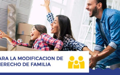 Requisitos para la modificación de medidas en derecho de familia