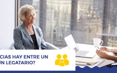 ¿Qué diferencias hay entre un heredero y un legatario?