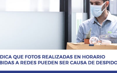 La Justicia indica que fotos realizadas en horario laboral y subidas a redes pueden ser causa de despido